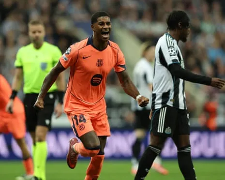 Marcus Rashford's Brace Quiets The Magpies' Celebrations and Secures Barça's Victory
