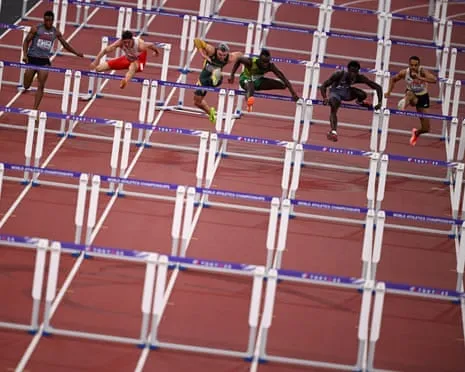 International Track and Field Events: Female 1500m, Men’s 110m Barriers and Additional Races