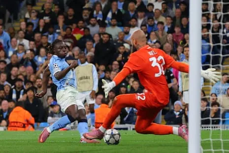 Doku Decorates Manchester City's Victory Against the Italian Side Following De Bruyne's Early Comeback Return