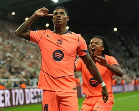 Attacker ruins Newcastle's big evening and claims: ‘I’m evolving at Barcelona’