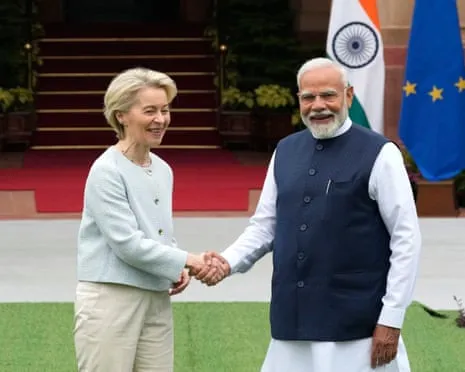 European Union Seeks Enhanced Ties with New Delhi Amid Differences Concerning Moscow