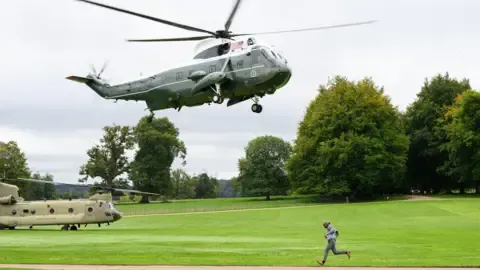 Trump Rerouted and Compelled to Swap Aircraft On the Way to Stansted
